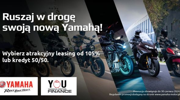 Atrakcyjne formy finansowania w ofercie Yamaha YOU Finance