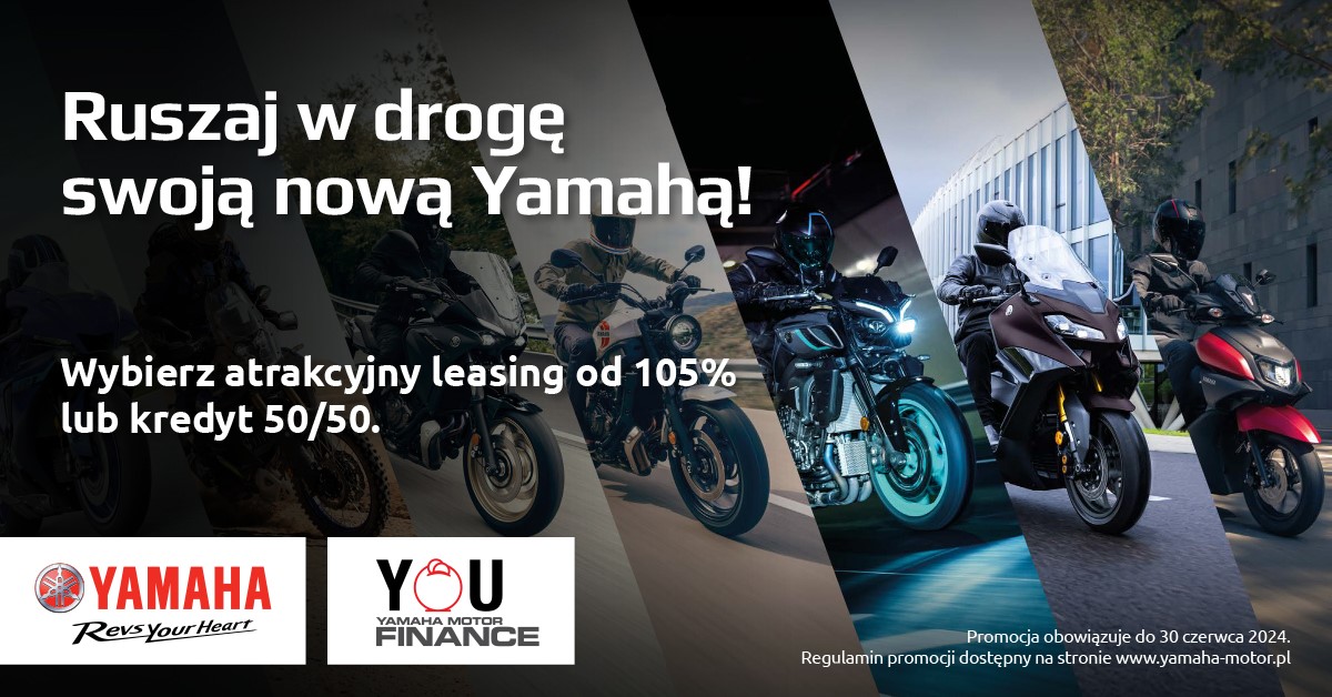Atrakcyjne formy finansowania w ofercie Yamaha YOU Finance